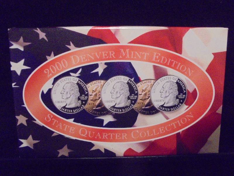 2000 Denver Mint Edition Proof State Quarter Collection