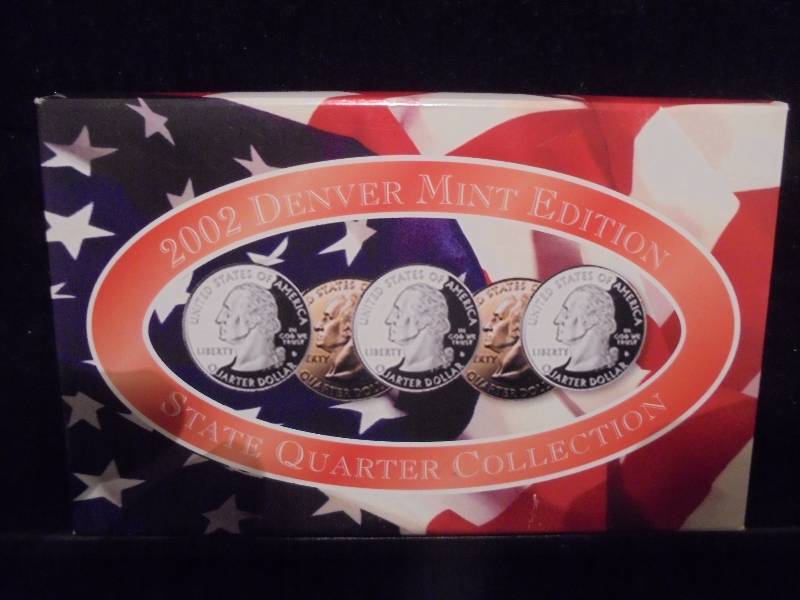 2002 Denver Mint Edition Proof State Quarter Collection