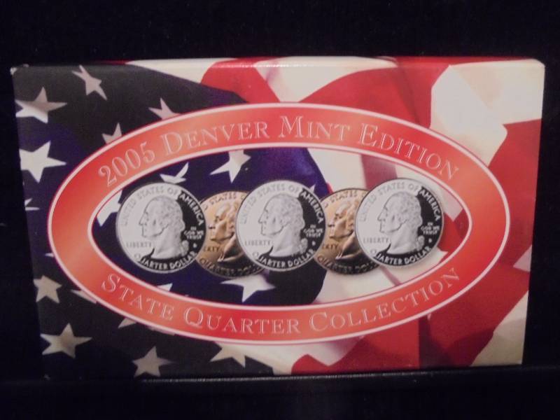2005 Denver Mint Edition Proof State Quarter Collection