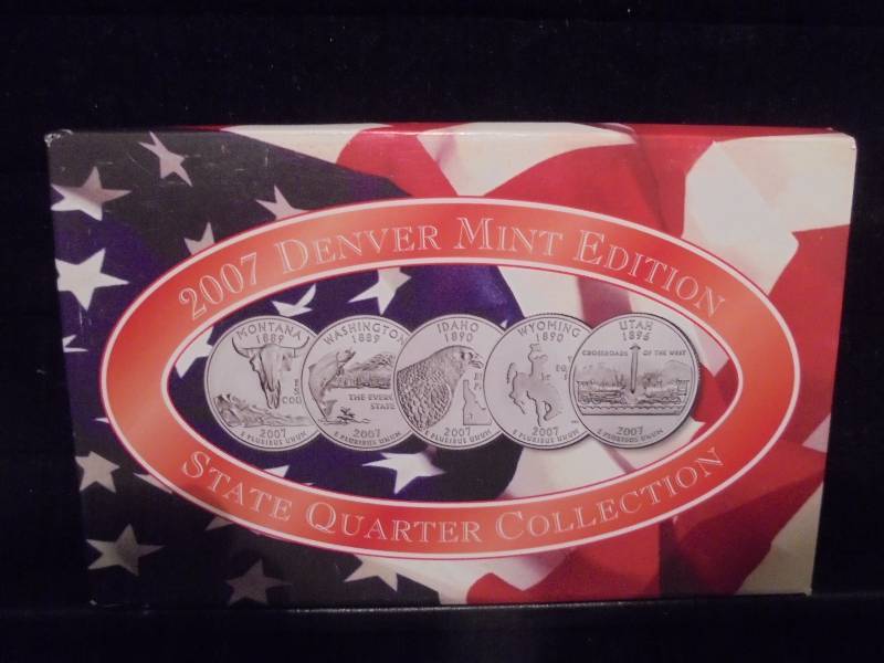 2007 Denver Mint Edition Proof State Quarter Collection