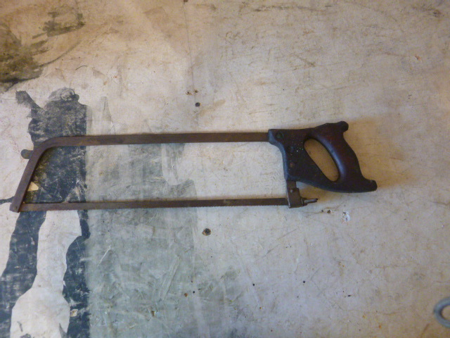 lot 70 image: Vintage Meat Saw