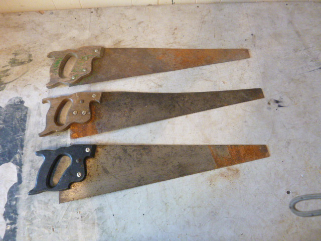 lot 71 image: 3 Hand Saws