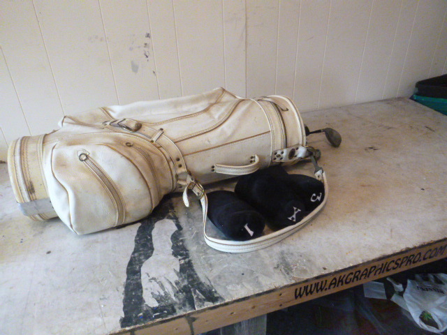 lot 93 image: Golf Clubs with Bag