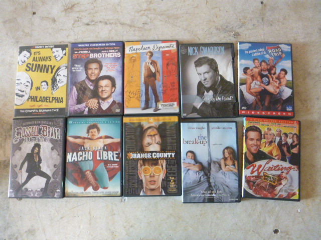 lot 111 image: 10 DVD Movies