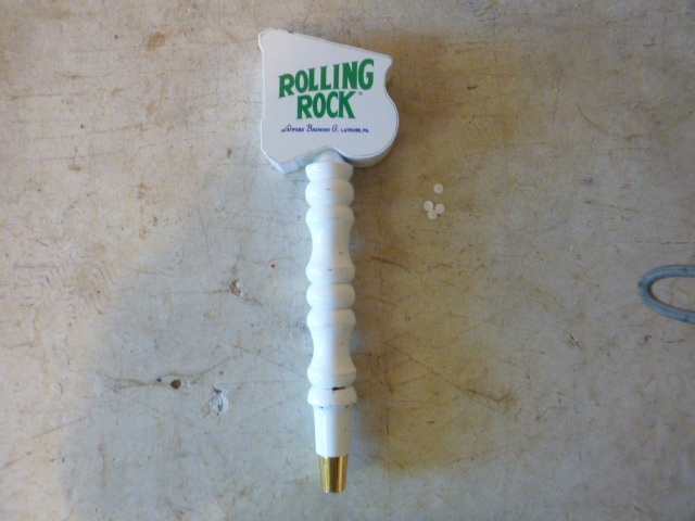 lot 143 image: Rolling Rock Beer Tap