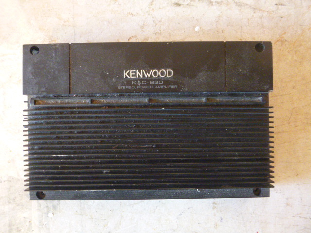 lot 158 image: Kenwood Stereo Power Amplifier