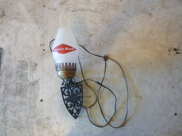 lot 172 image: Grain Belt Wall Light