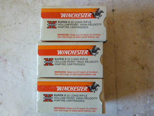 lot 178 image: 3 Boxes of Winchester Super X Rifle Hollow Point Shells