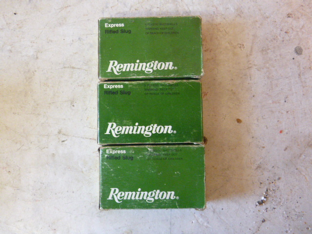 lot 181 image: 3 Boxes of Remington Rifle Slugs