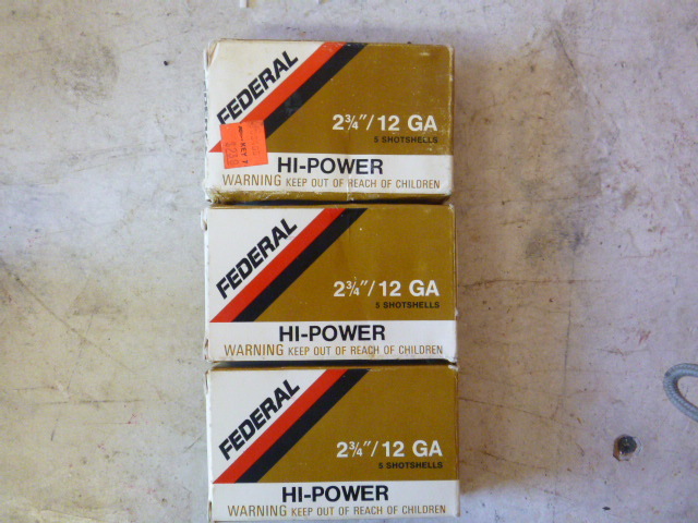 lot 183 image: 3 Boxes of Federal Rifle Slugs