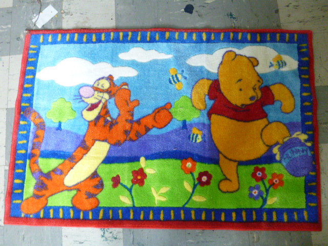 lot 272 image: Winnie the Pooh Rug