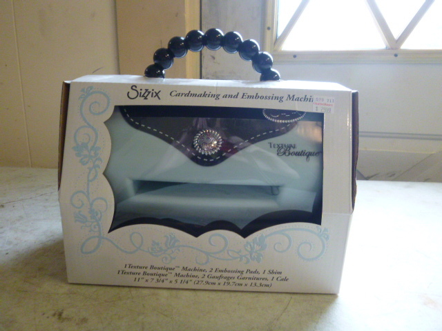 lot 313 image: Sizzix Cardmaking and Embossing Machine