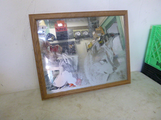 lot 354 image: Wolf Mirror
