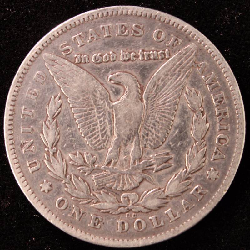 1878-CC CARSON CITY MORGAN SILVER DOLLAR VF