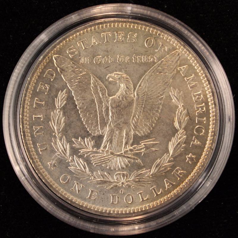 1883-O MORGAN SILVER DOLLAR BU-UNC.