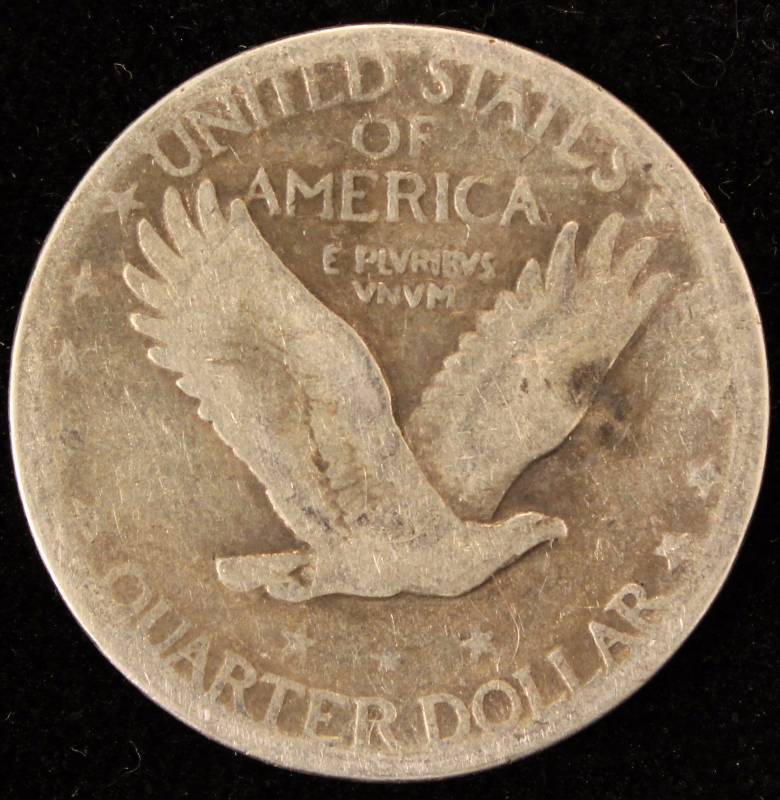 1929 STANDING LIBERTY SILVER QUARTER GOOD