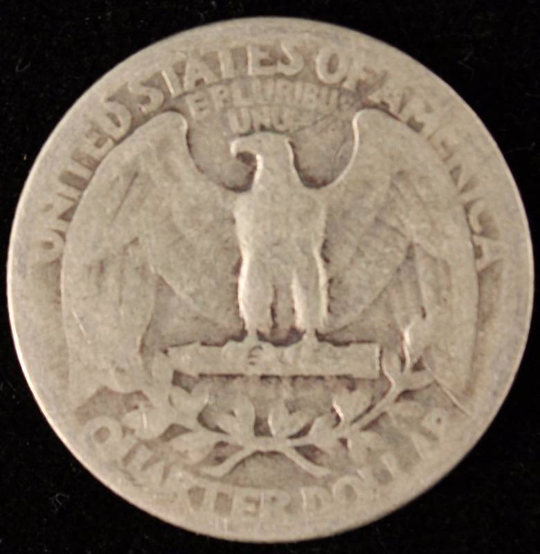 1942 WASHINGTON SILVER QUARTER