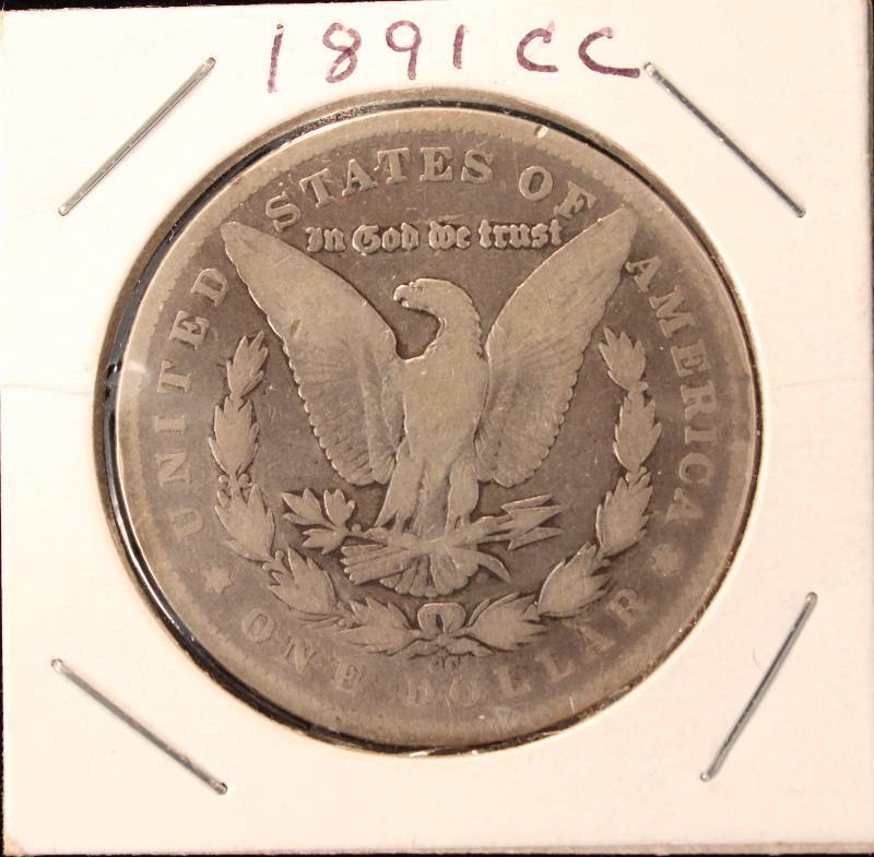 1891-CC CARSON CITY MORGAN SILVER DOLLAR