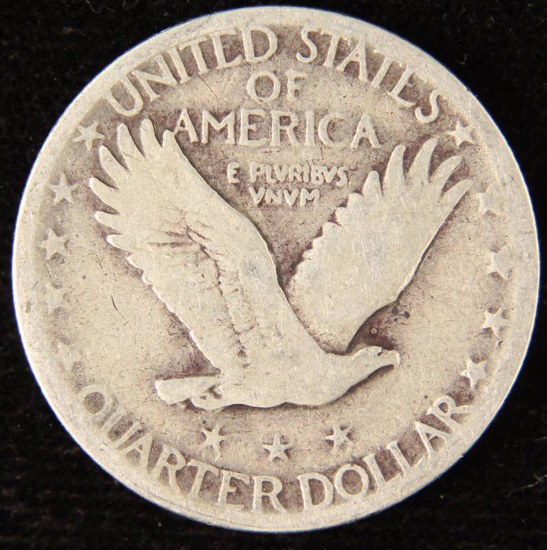 1929 STANDING LIBERTY SILVER QUARTER GOOD