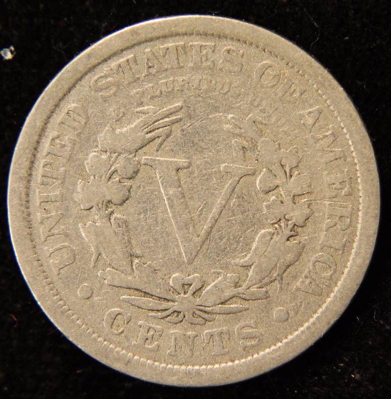 1912 LIBERTY V NICKEL VG