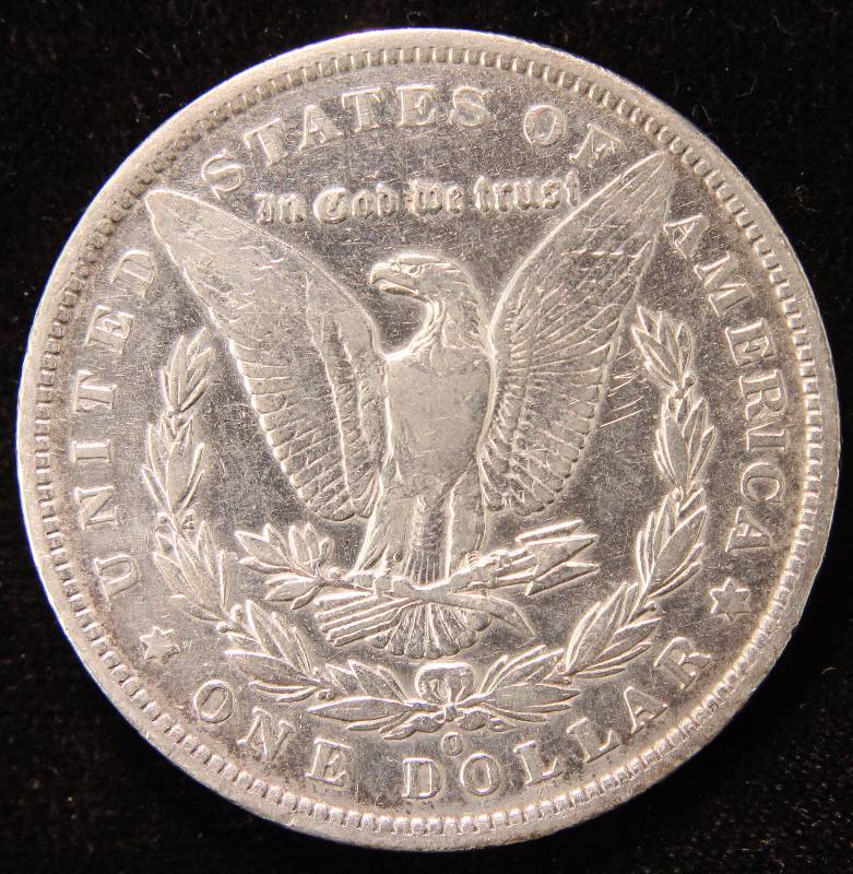 1891-O MORGAN SILVER DOLLAR XF DETAILS CLEANED