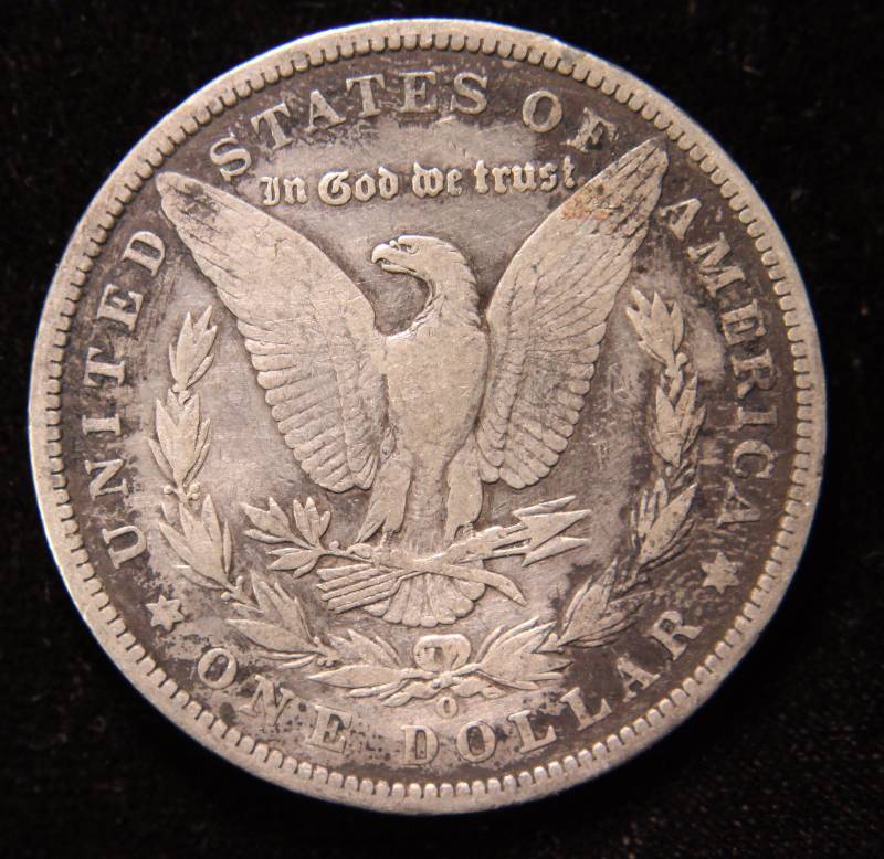 1886-O MORGAN SILVER DOLLAR FINE