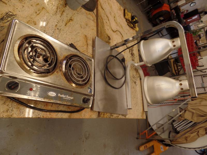Hot Plate and Heat Lamp