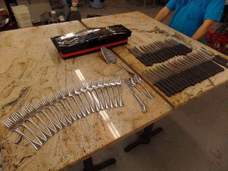 Steak Knives and Flatware