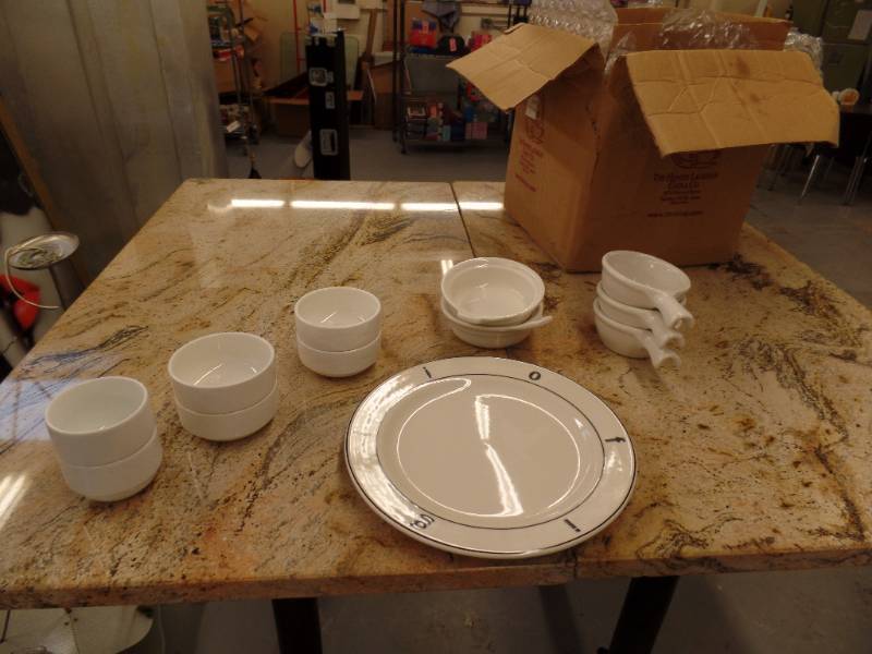 Plates, Crocks, Cups and Casseroles