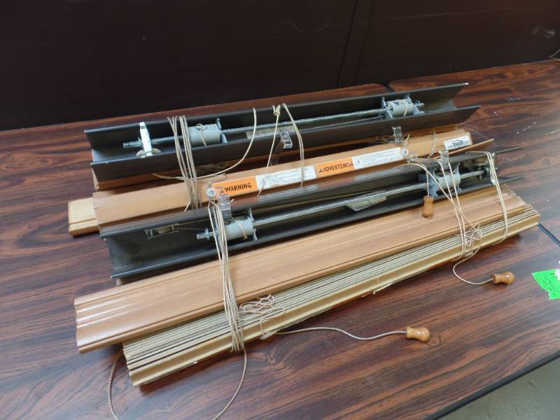 Wood Slat Blinds