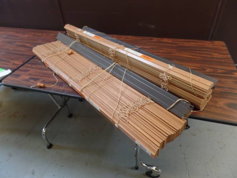 Wood Slat Blinds