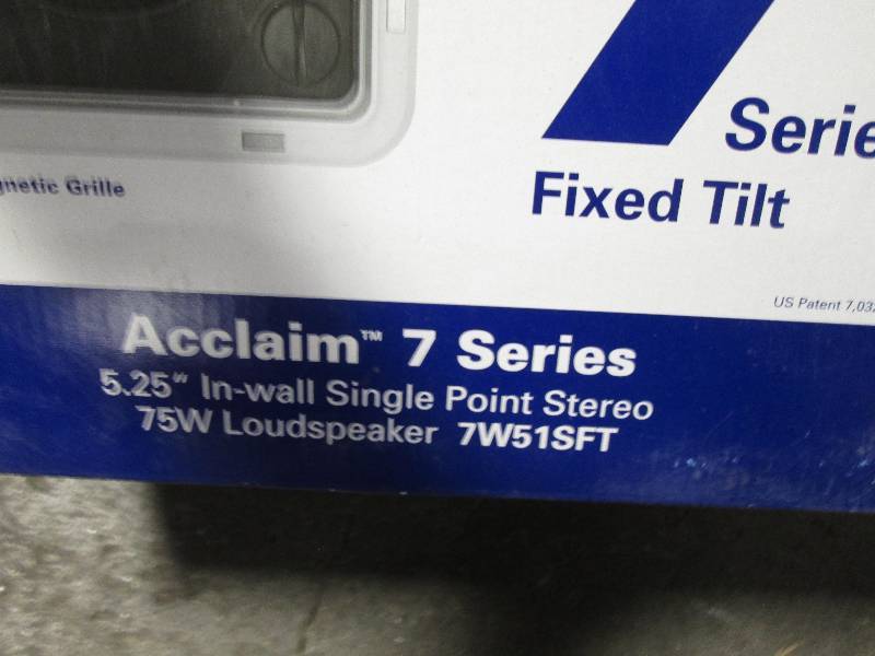 In Wall Single Point Stereo