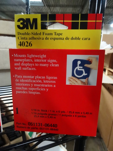lot 2 image: Double Sided Foam Tape