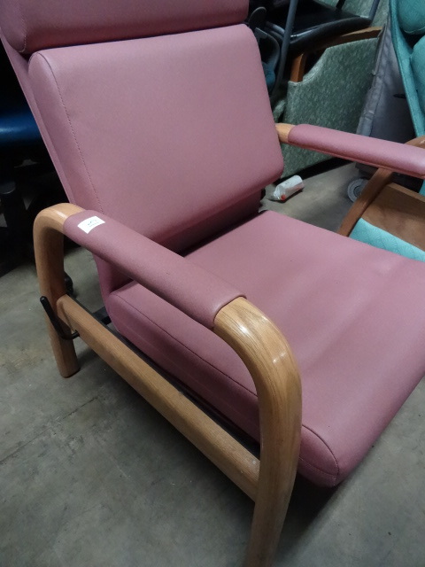 lot 11 image: Hillrom sturdy rocking chair...