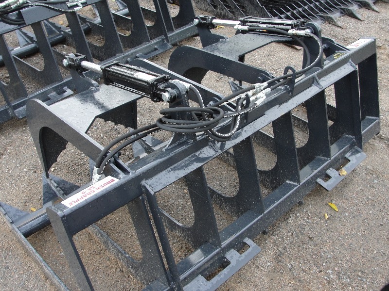 New 72 Stout Twin Cylinder Grapple