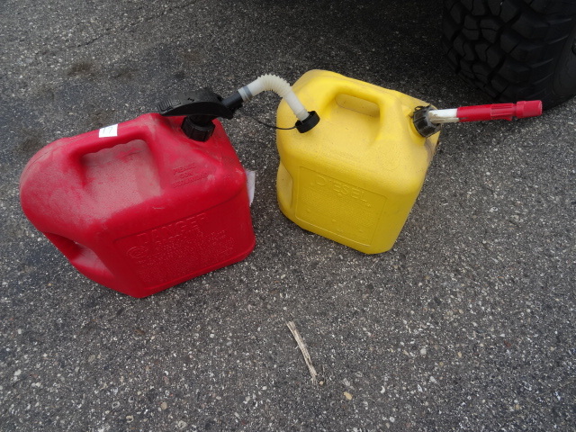 Diesel Fuel & Gas Can