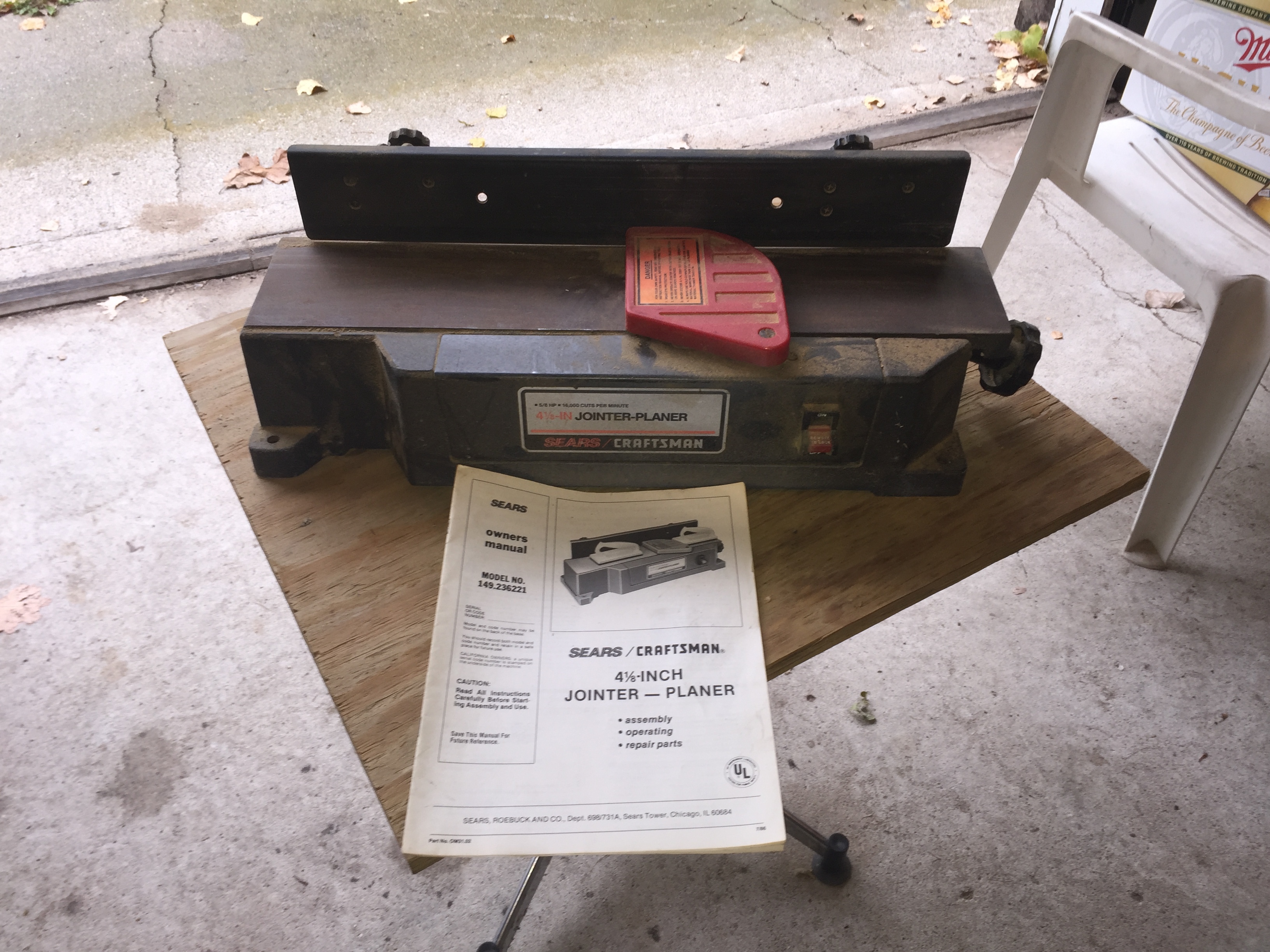 lot 13 image: 4 18 Jointer-Planer