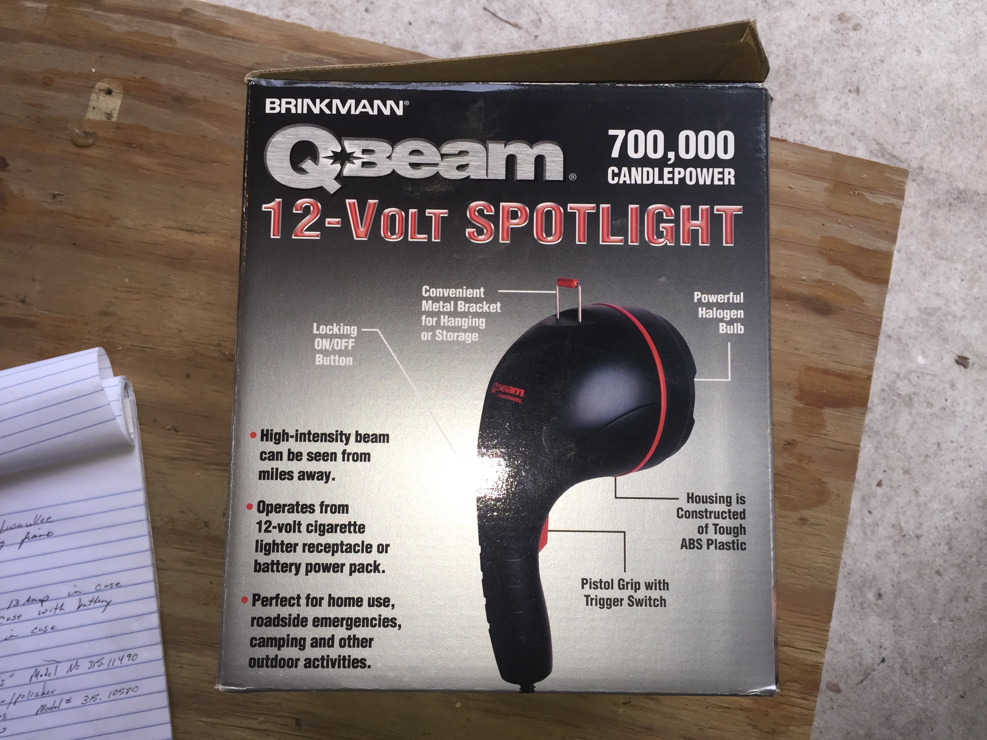 lot 15 image: Q Beam Spotlight