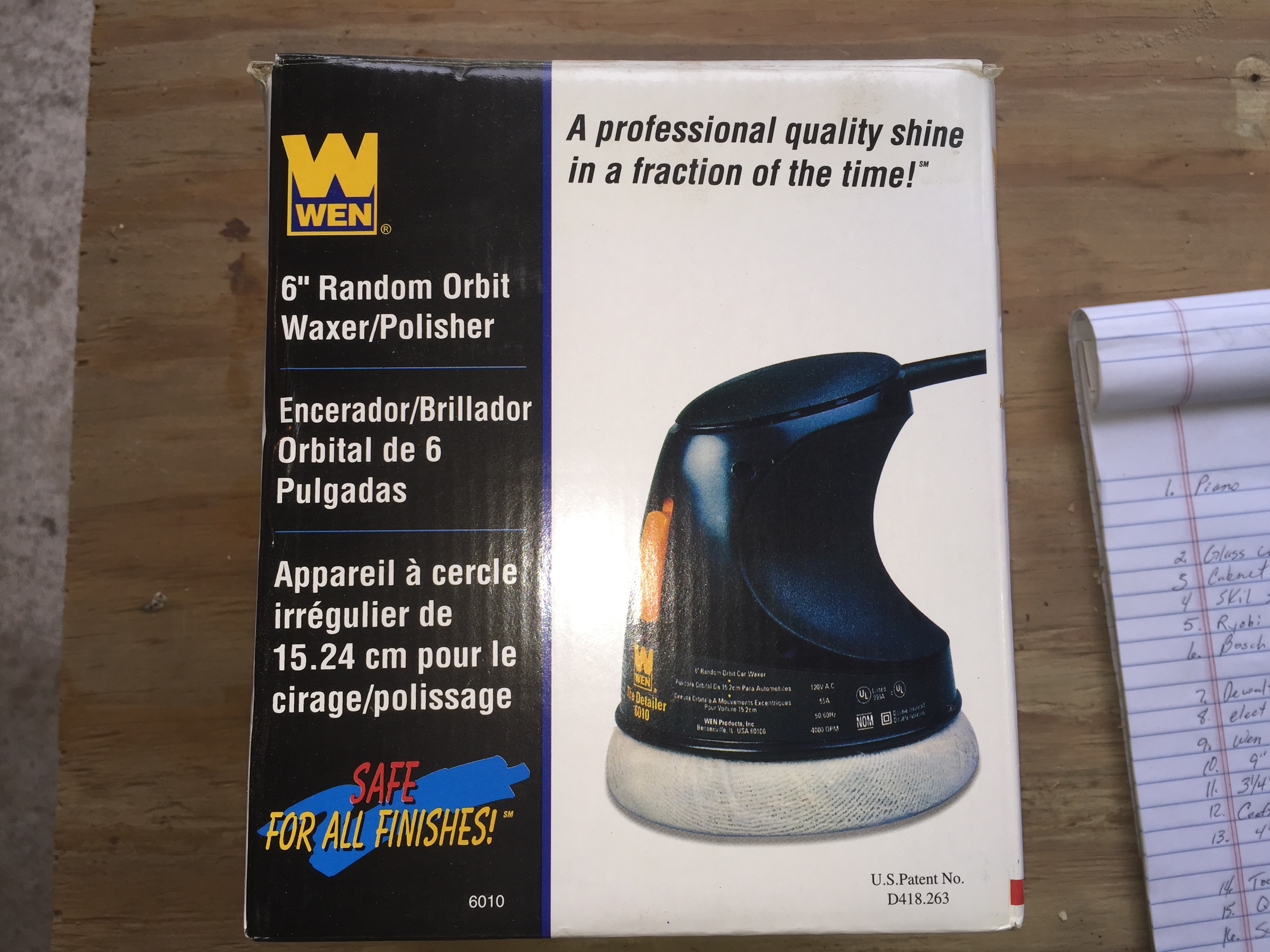 lot 18 image: Orbit waxersander