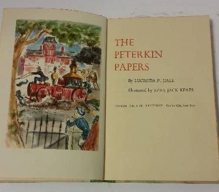 lot 82 image: 1955 Nelson Doubleday Junior Deluxe Editions The Peterkin Papers by Lucretia P Hale