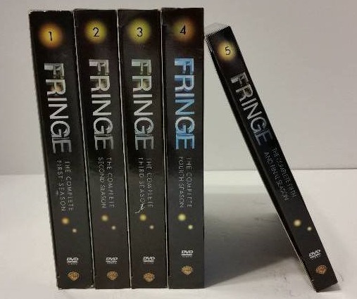 lot 59 image: Fringe Seasons 1-5 on DVD Starring Anna Torv, Joshua Jackson and John Noble - Own the Series