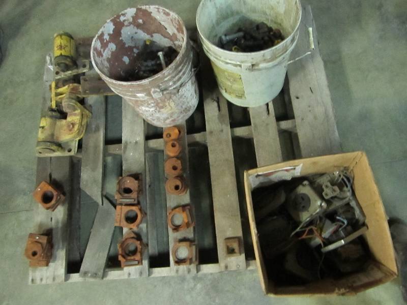 lot 57 image: Lot of electrical outlets, hardened...