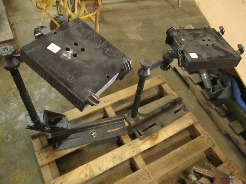 lot 69 image: 2 computer mounts for a truck...
