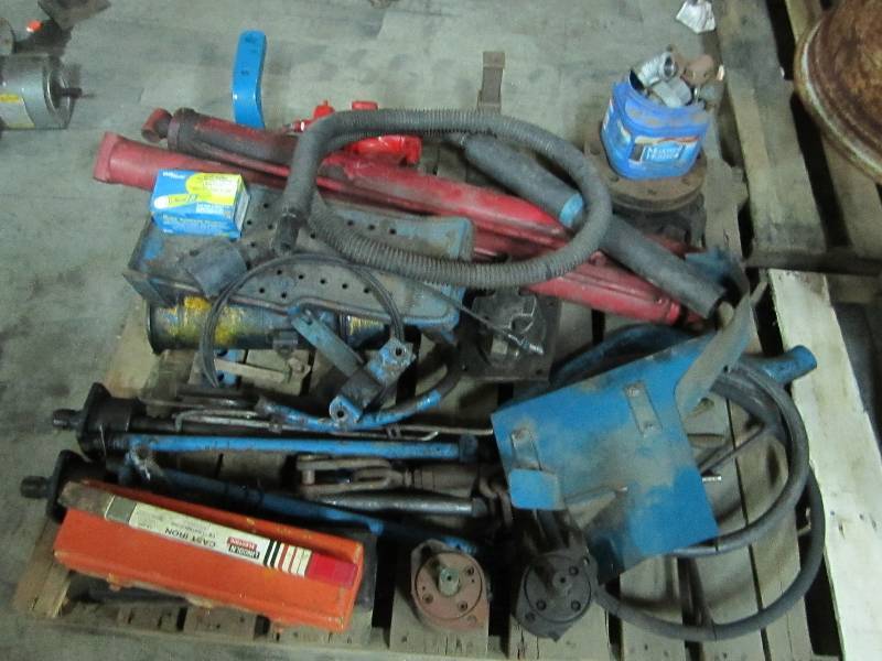lot 79 image: Ford tractor parts, paint stick mar...