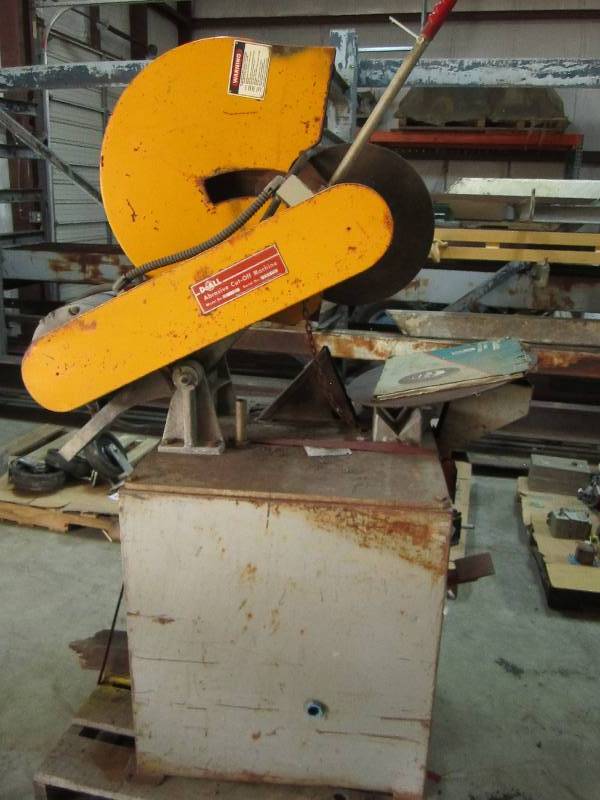 lot 6 image: DoAll abrasive cutoff machine, up t...