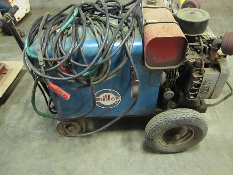 lot 13 image: Miller gas portable arc welder, run...