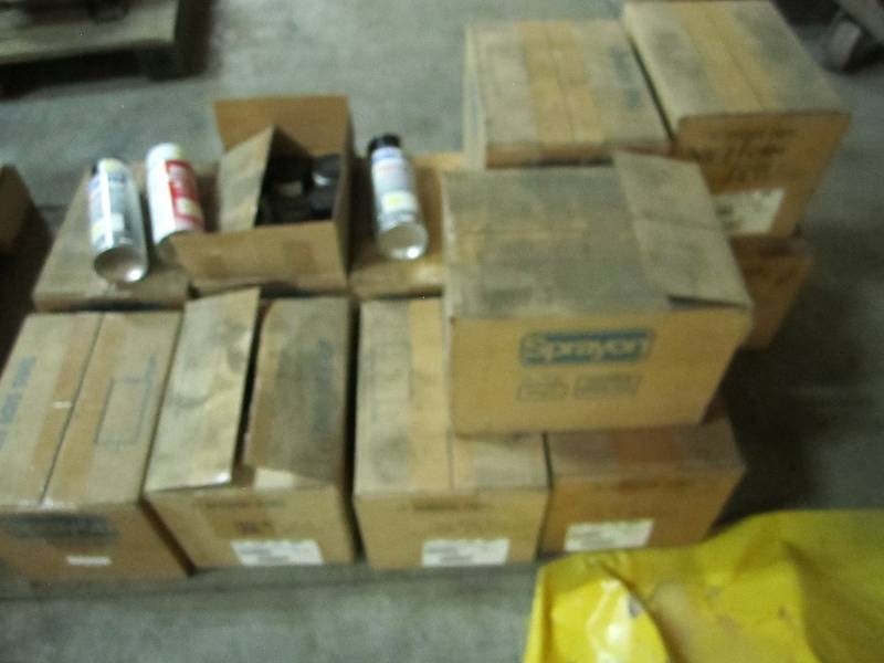 lot 36 image: 12 cases with 12 cans each yellow i...