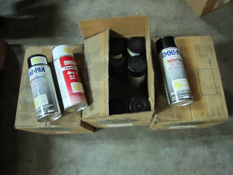 lot 38 image: 3 cases with 12 cans each yellow in...
