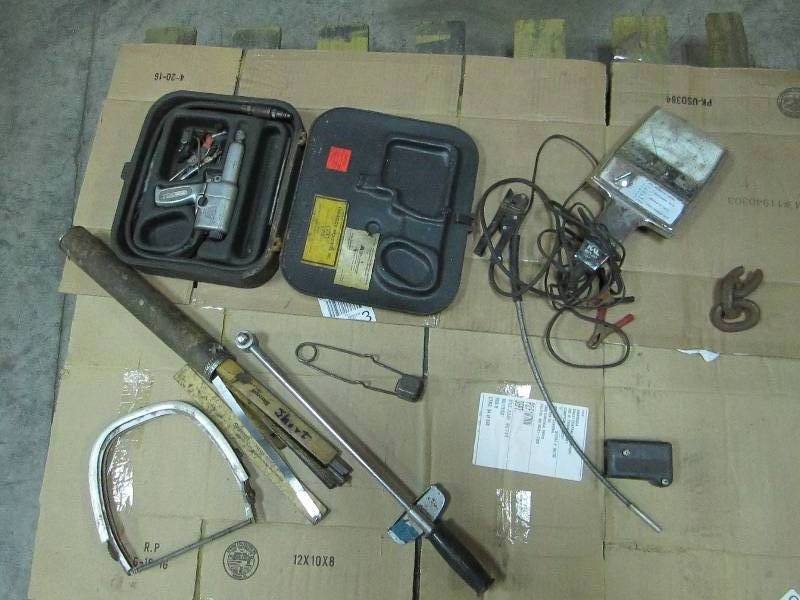 lot 47 image: Torque wrench, feeler guages, autom...