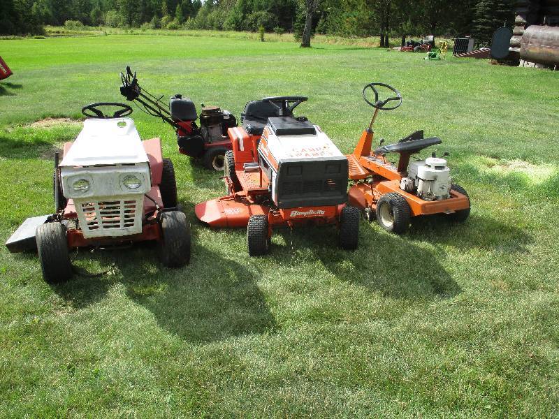 lot 96 image: Riding Parts Mowers
